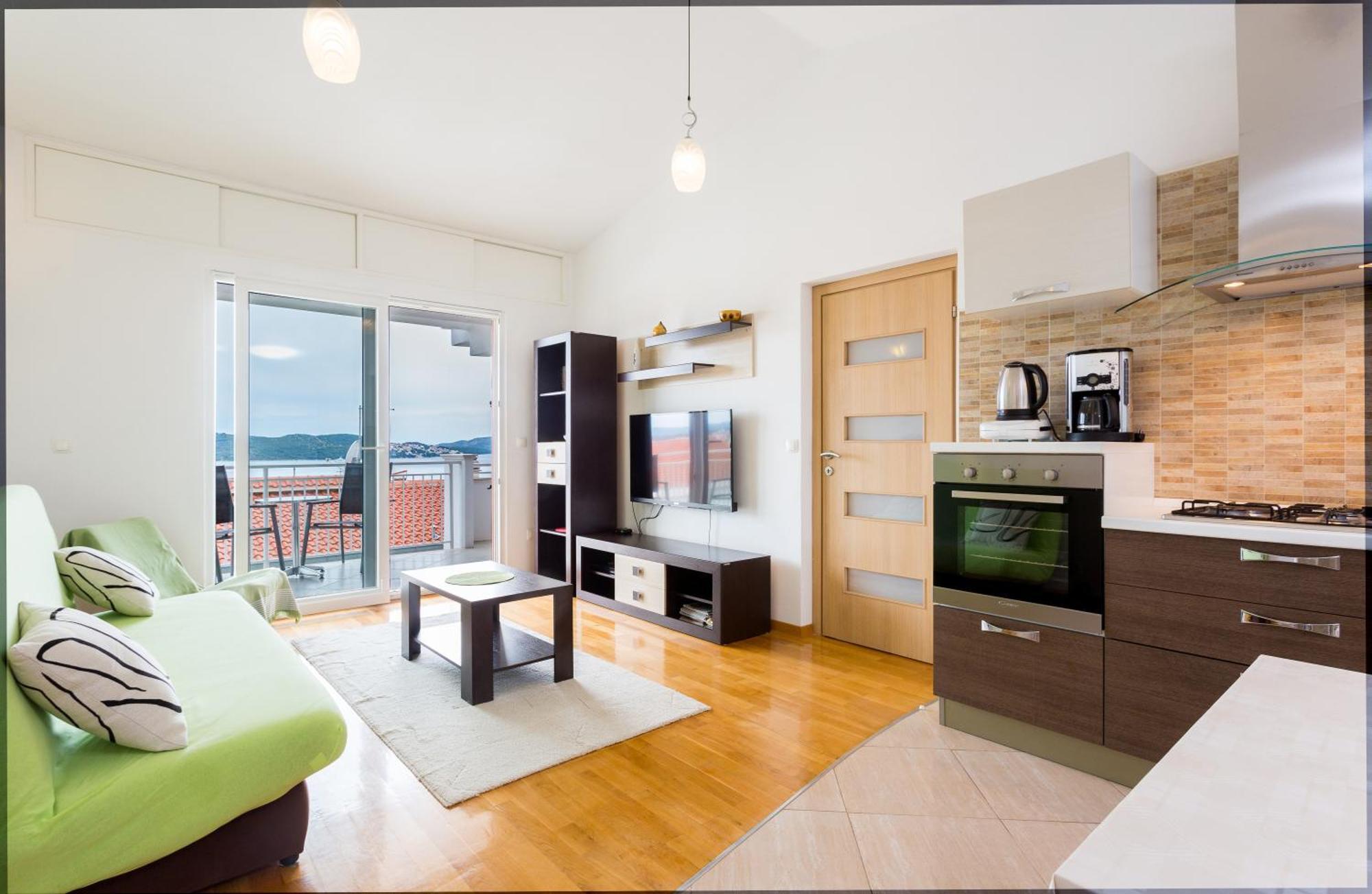 Apartment Mia - Spacious Apartment On 85 M2 With Beautiful Sea View Τρογκίρ Εξωτερικό φωτογραφία